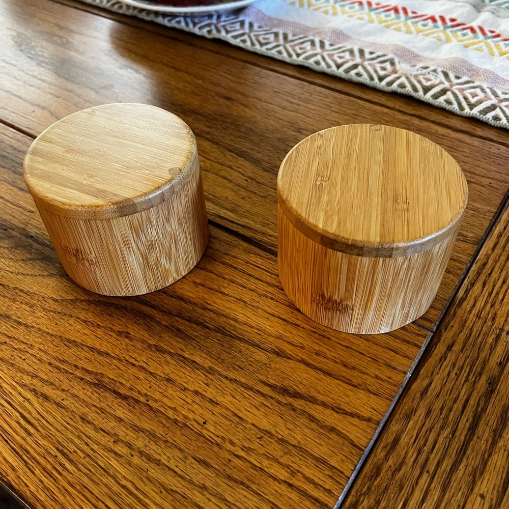 Natural Bamboo Spice Box Set - Picture 3 of 5
